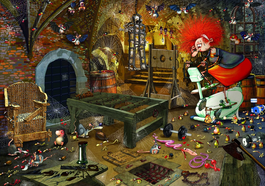 Grafika François Ruyer - Fitnessraum 1000 Teile Puzzle Grafika-F-33194 Grafika François Ruyer - Fitnessraum 1000 Teile Puzzle Grafika-F-33194 von Grafika