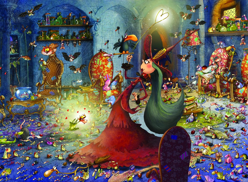 Grafika François Ruyer: Hexe 2000 Teile Puzzle Grafika-F-30386 Grafika François Ruyer: Hexe 2000 Teile Puzzle Grafika-F-30386 von Grafika