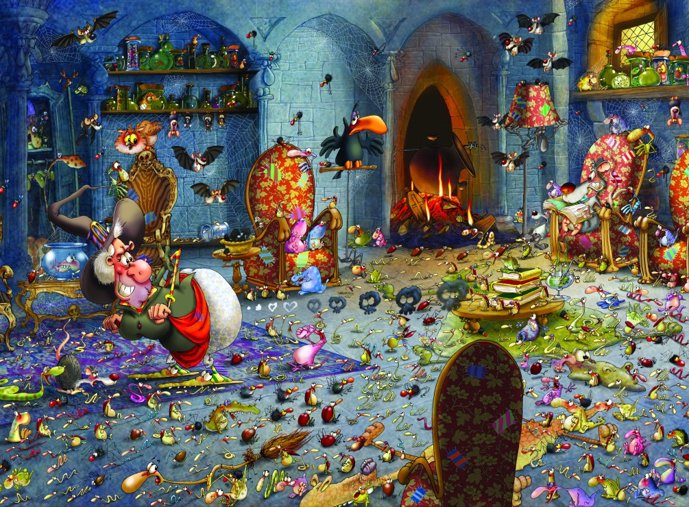 Grafika François Ruyer: Hexe 2000 Teile Puzzle Grafika-F-30600 Grafika François Ruyer: Hexe 2000 Teile Puzzle Grafika-F-30600 von Grafika