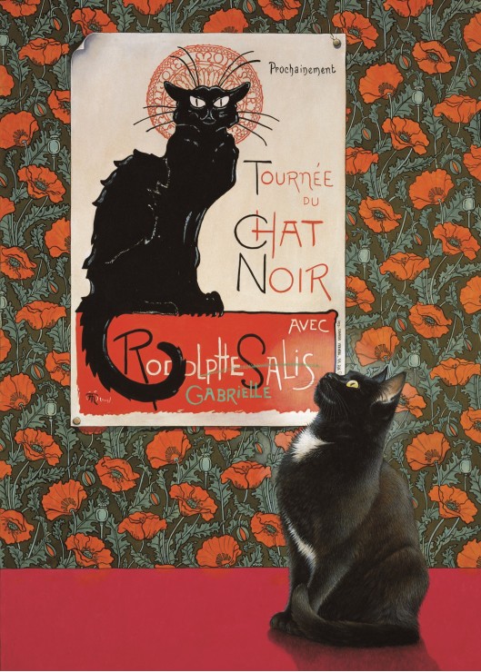 Grafika Gabrielle and the Nouveau Poster 500 Teile Puzzle Grafika-F-32698 von Grafika