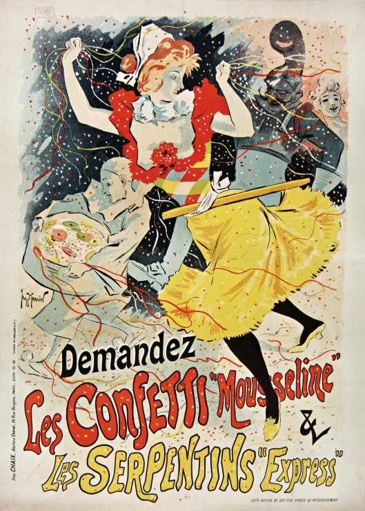 Grafika Georges Meunier - Confettis et Serpentins, 1894 500 Teile Puzzle Grafika-F-33424 von Grafika