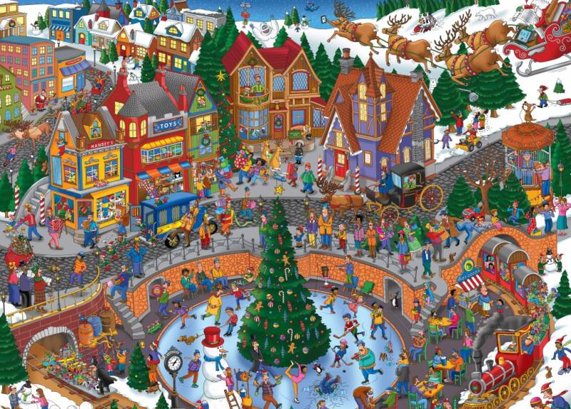 Grafika Holiday Havoc 1500 Teile Puzzle Grafika-F-33389 von Grafika