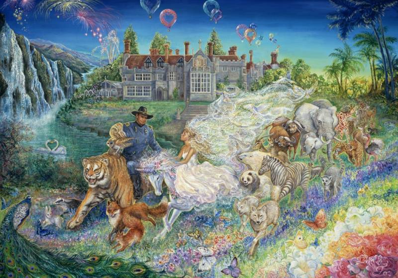 Grafika Josephine Wall - Fantasy Wedding 1000 Teile Puzzle Grafika-F-33023 von Grafika