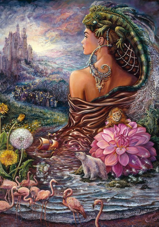 Grafika Josephine Wall - The Untold Story 1000 Teile Puzzle Grafika-F-33043 von Grafika