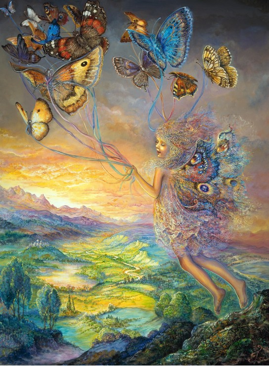 Grafika Josephine Wall - Up and Away 2000 Teile Puzzle Grafika-F-30674 von Grafika