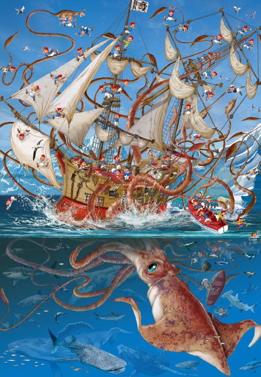 Grafika Kraken 1000 Teile Puzzle Grafika-F-32338 von Grafika