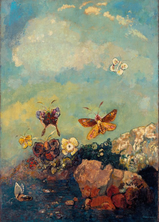 Grafika Odilon Redon - Schmetterlinge, 1910 500 Teile Puzzle Grafika-F-33407 von Grafika