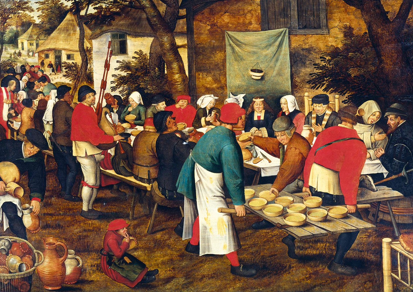 Grafika Pieter Brueghel the Younger - Peasant Wedding Feast, 1630 2000 Teile Puzzle Grafika-F-30003 Grafika Pieter Brueghel the Younger - Peasant Wedding Feast, 1630 2000 Teile Puzzle Grafika-F-30003 von Grafika