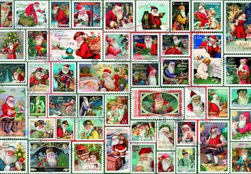 Grafika Santa Stamps - 1000 Teile von Grafika