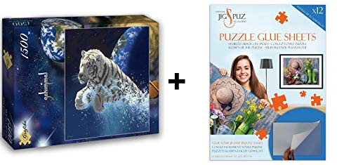 Puzzle 1500 Teile – Schim Schimmel – Leap of Creation + Kleber von Grafika