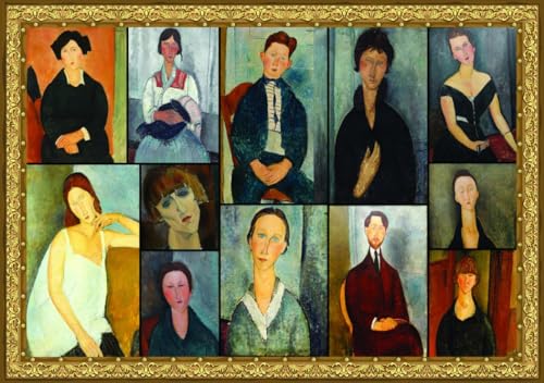 Puzzle 2000 Teile - La peinture de Modigliani von Grafika