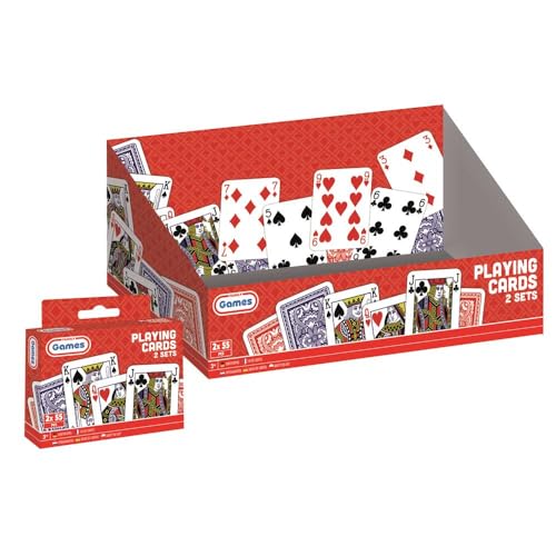 Grafix Klasssische Spielkarten, 2 Sets von Grafix