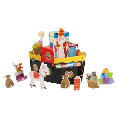 Sinterklaas Craft Set - Machen Sie Ihr eigenes Dampfschiff von Grafix