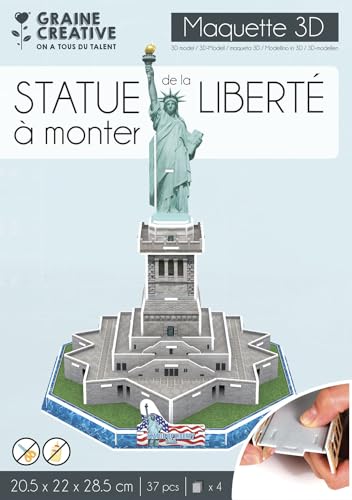 Graine Créative Modell zum Selberbauen Freiheitsstatue von GRAINE CREATIVE