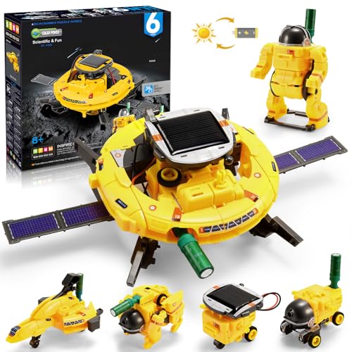 Spielzeug ab 7 8 9 10 Jahre Jungen, Gralal Solar Roboter Bausatz Spiele ab 6-10 Jahre Einschulung Geschenk Junge 6-12 Jahre Experimente für Kinder ab 6-11 Geschenke für Jungs 7-14 Jahre von Gralal