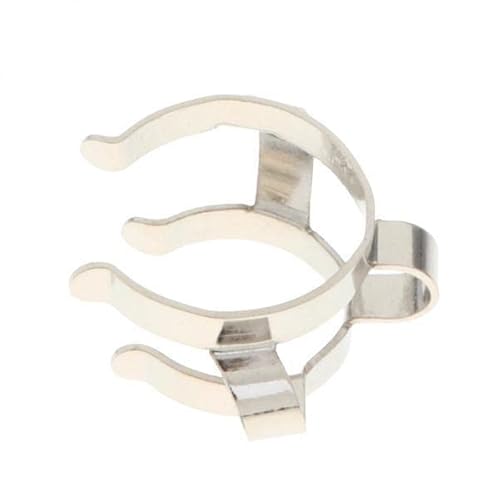 Gralara 2X Edelstahl Lab Keck Clip für 19mm Glas von Gralara