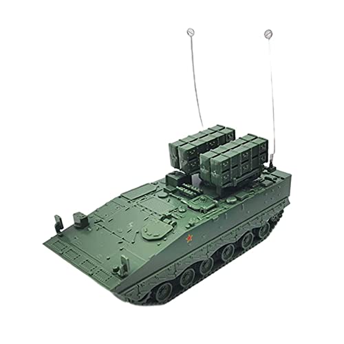 Gralara 4X 1:72 gepanzertes Panzermodell Kettenraupen-Streitwagen Fahrzeuge Bildungsspielzeug Miniatur-Streitwagenmodell für Sammlung Tischdekoration Display von Gralara