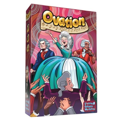 Grand Gamers Guild Ovation - Klassisches Komponisten-Bauspiel für 1-4 Spieler von Grand Gamers Guild