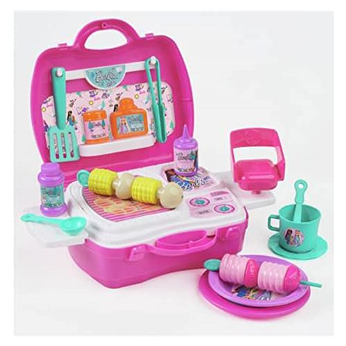 Grandi Giochi BAR42000 Barbie Koffer Glamping Set-BAR42000, Mehrfarbig, M von Grandi Giochi