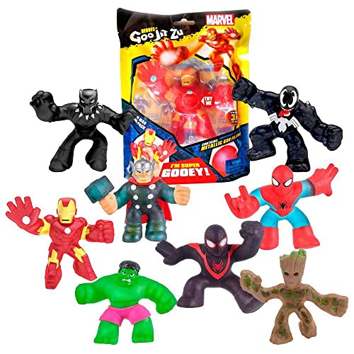 Grandi Giochi - Marvel Helden GOO JIT Zu Neue Serie, sortierte Modelle, 13 cm, 1 Stück von Grandi Giochi