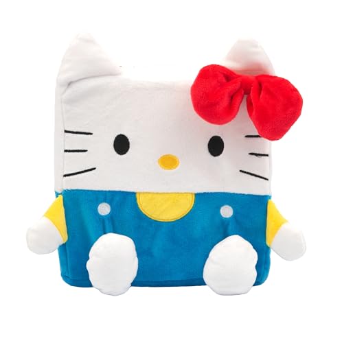 Grandi Giochi Hello Kitty Plüsch-Würfel, weich, 20 cm, Hello Kitty und Seine Freunde Kuromi und My Melody – lustig und bunt, lustig, Sie können sie Nicht haben von Grandi Giochi