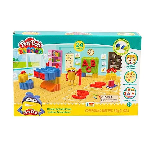 Play-Doh Blocks Activity Pack Letters & Numbers von Bildo