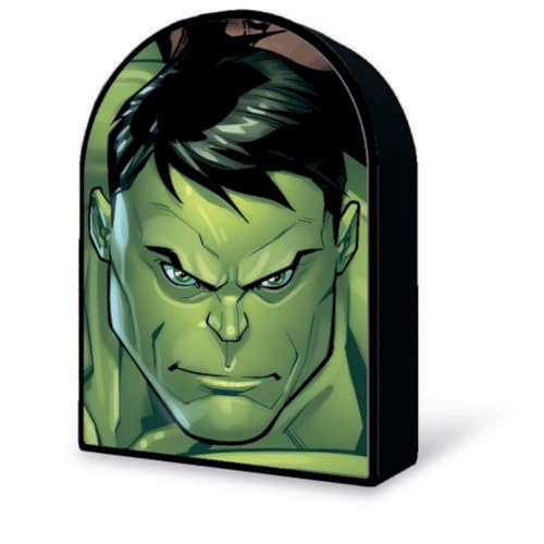 Grandi Giochi PUB00000 Marvel Avengers Hulk Vertikales Linsenpuzzle mit 300 Teilen und 3D-Effekt-Lattacon-Box-PUB00000 von Grandi Giochi