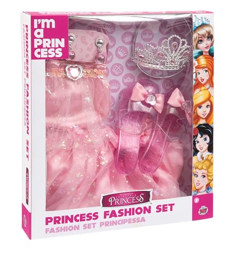 Grandi Giochi Princess – Fashion Set für eine echte Prinzessin, bestehend aus Rock, Handtasche, Gummiband mit Zopf für Haare, Ohrringe, Schuhe für märchenhaften Spaß Grandi Giochi Princess – Fashion Set für eine echte Prinzessin, bestehend aus Rock, Handtasche, Gummiband mit Zopf für Haare, Ohrringe, Schuhe für märchenhaften Spaß von Grandi Giochi