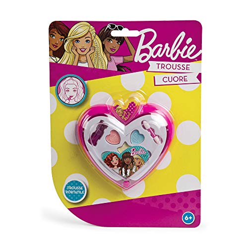 Grandi Giochi - Schminke Barbie Kosmetiktasche Herz GG00540 von Grandi Giochi