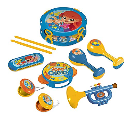 Grandi Giochi TPG43000 Maus GIGIO Set Musikinstrumente-TPG43000 von Grandi Giochi