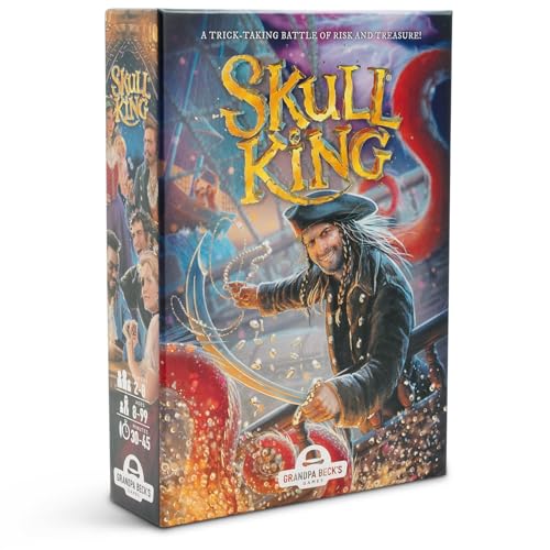 Grandpa Beck's Games | Skull King | Card Game | 2-8 Players | Ages 8+ | English von Grandpa Beck's Games