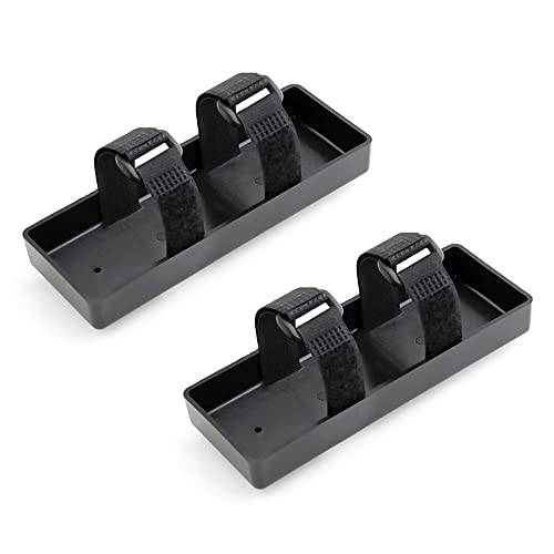 Graootoly 2 Set RC Plastic Battery Tray Case Battery Box Bracket for 1/8 1/10 Axial SCX10 TRX4 D90 RC Crawler Car Parts von Graootoly