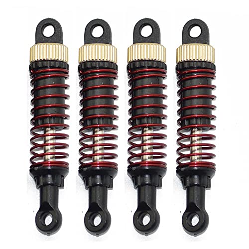 Graootoly 4 Pcs Dämpfer 45-ZJ04 für Xinlehong 9145 9145 1/20 RC Auto Ersatzteile Zubehör von Graootoly