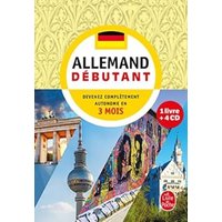 Coffret Allemand Debutant Livre 4 CD von Livre De Poche