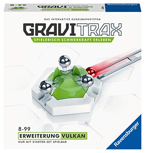 Ravensburger GraviTrax Kugelbahn - Erweiterung Action-Stein Vulkan 27619, für Kinder ab 8 Jahren und Erwachsene von Ravensburger