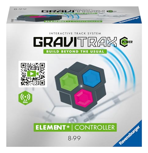 Ravensburger GraviTrax POWER Element Controller 26813 - elektronische Erweiterung für deine Kugelbahn - Murmelbahn und Konstruktionsspielzeug ab 8 Jahre von Ravensburger