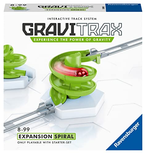 Ravensburger GraviTrax Spiral Add On Extension Accessory - Marble Run and Construction Toy For Kids Age 8 Years and Up - STEM von GraviTrax