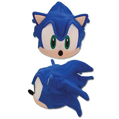 GE Animation Sonic The Hedgehog Sonic Face Fleece Cap by von Great Eastern