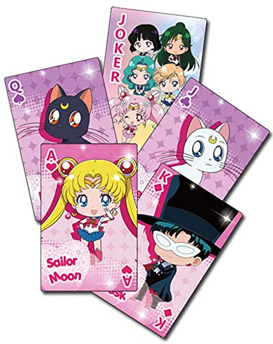 GE Sailor Moon - Spielkarten Pokerkarten 52 Karten von Great Eastern