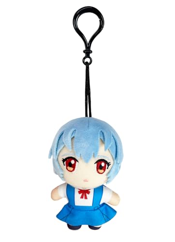 Great Eastern Entertainment Evangelion New Movie - Rei Ayanami Uniform Plüsch 11,4 cm H von Great Eastern