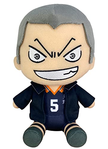 Great Eastern Entertainment Haikyu S3 Ryunosuke Tanaka Jacke, sitzend, Plüsch, 17,8 cm hoch von Great Eastern