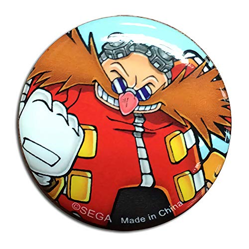 Great Eastern Entertainment Sonic The Hedgehog Dr. Eggman Button, 3,2 cm von Great Eastern