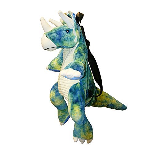 Great Gizmos Triceratops Dinosaur Children Backpack, Blue, 46 cm von Great Gizmos