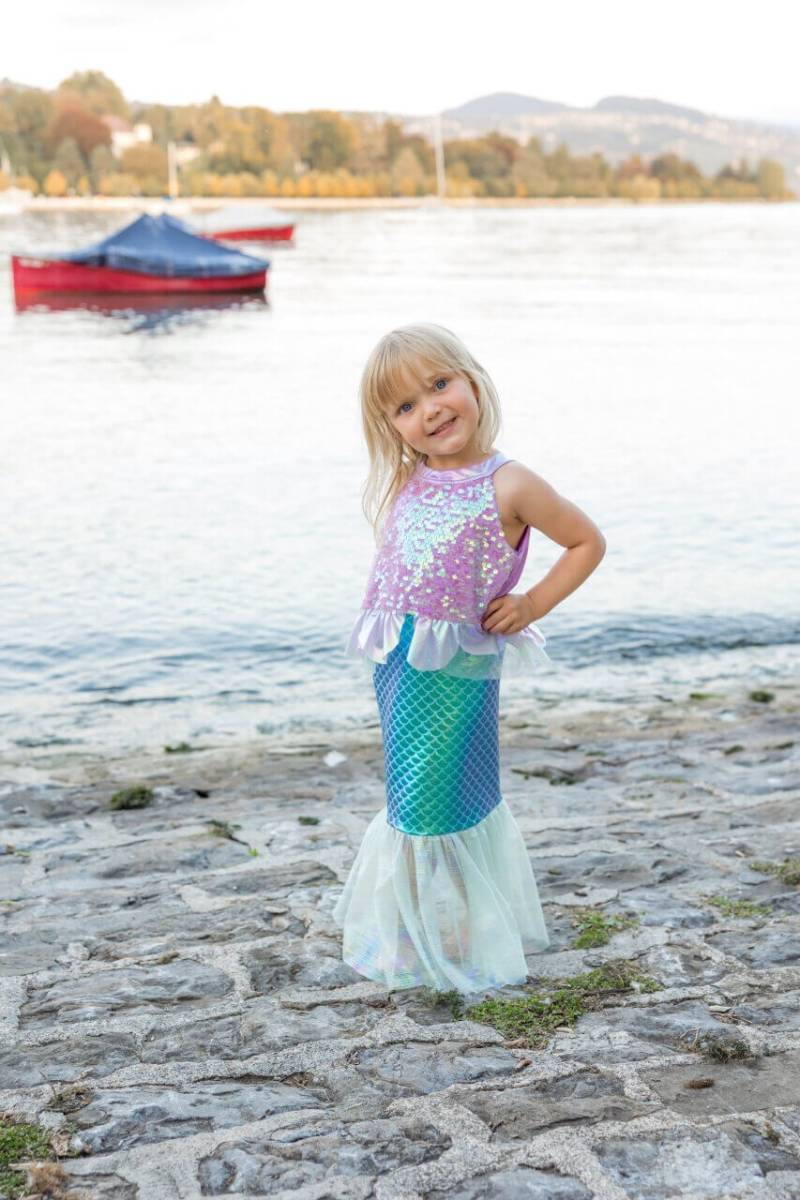 Bezauberndes Meerjungfrau-Kleid Mysty (3-4 Jahre) von Great Pretenders