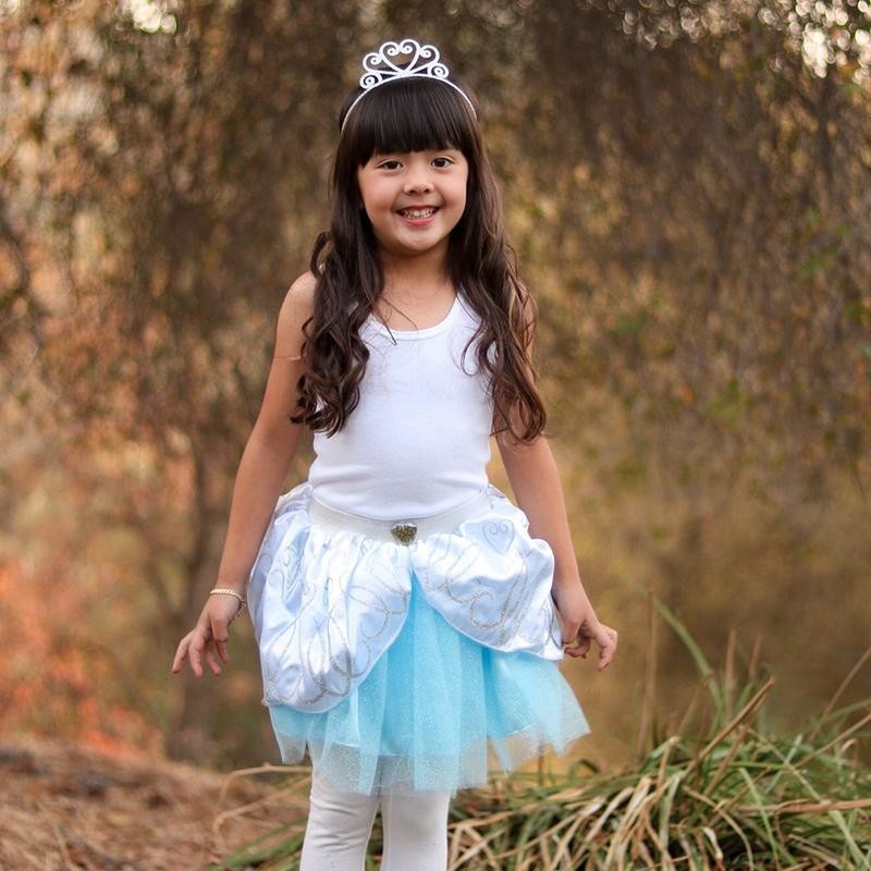 Cinderella Rock und Tiara, für Kinder von 4-6 Jahre - von Great Pretenders