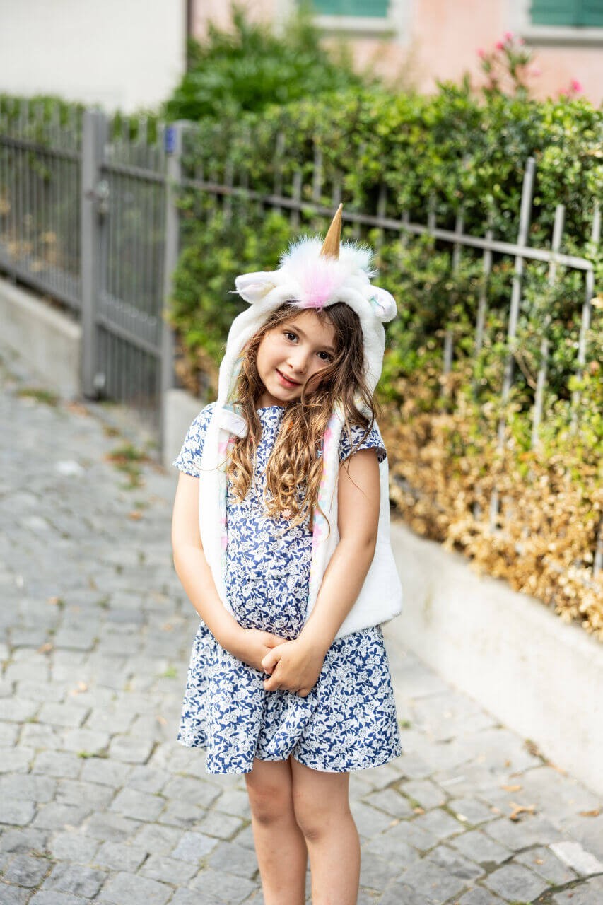 Die Einhorn Weste für jeden Tag - Magie für den Alltag! für Kinder von 3-4 Jahre von Great Pretenders