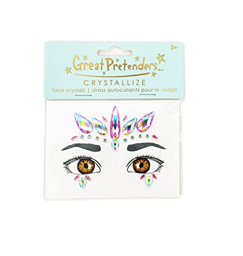 Face Crystals Pink Unicorn von Great Pretenders