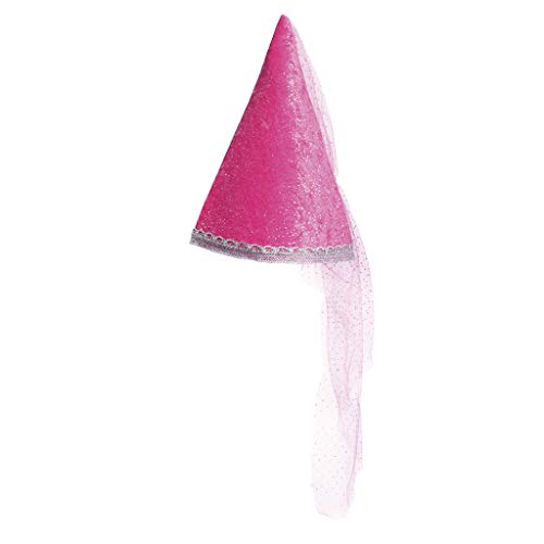 Great Pretenders Glitzer-Prinzessinnenhut - Faschingshut für Kinder Farbe pink von Great Pretenders