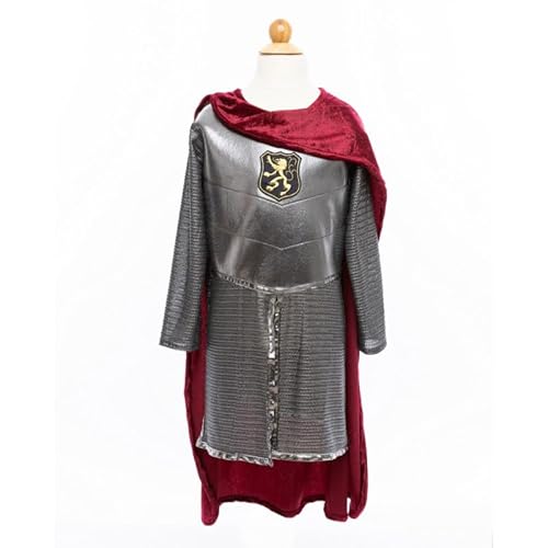 Tunique de chevalier avec cape, argent, taille US 7-8 von Great Pretenders