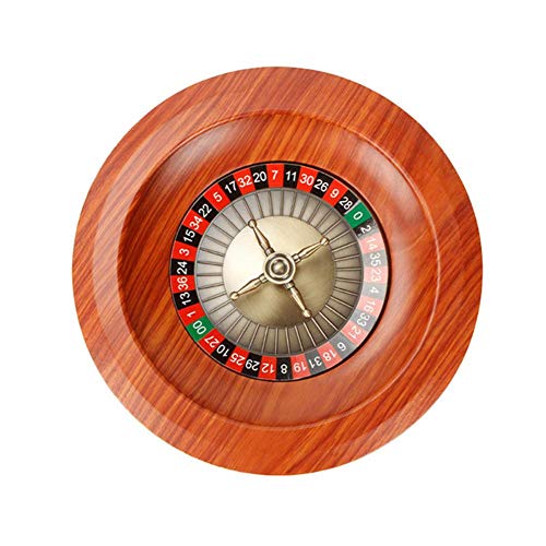 Greatideal Russisches Roulette Aus Holz, Tischspiel Lotterie Plattenspieler Roulette Radsatz, Desktop-Unterhaltungsprodukte Plattenspieler Freizeit Tischspiele, Für Heimspielabend Oder Clubparty von Greatideal